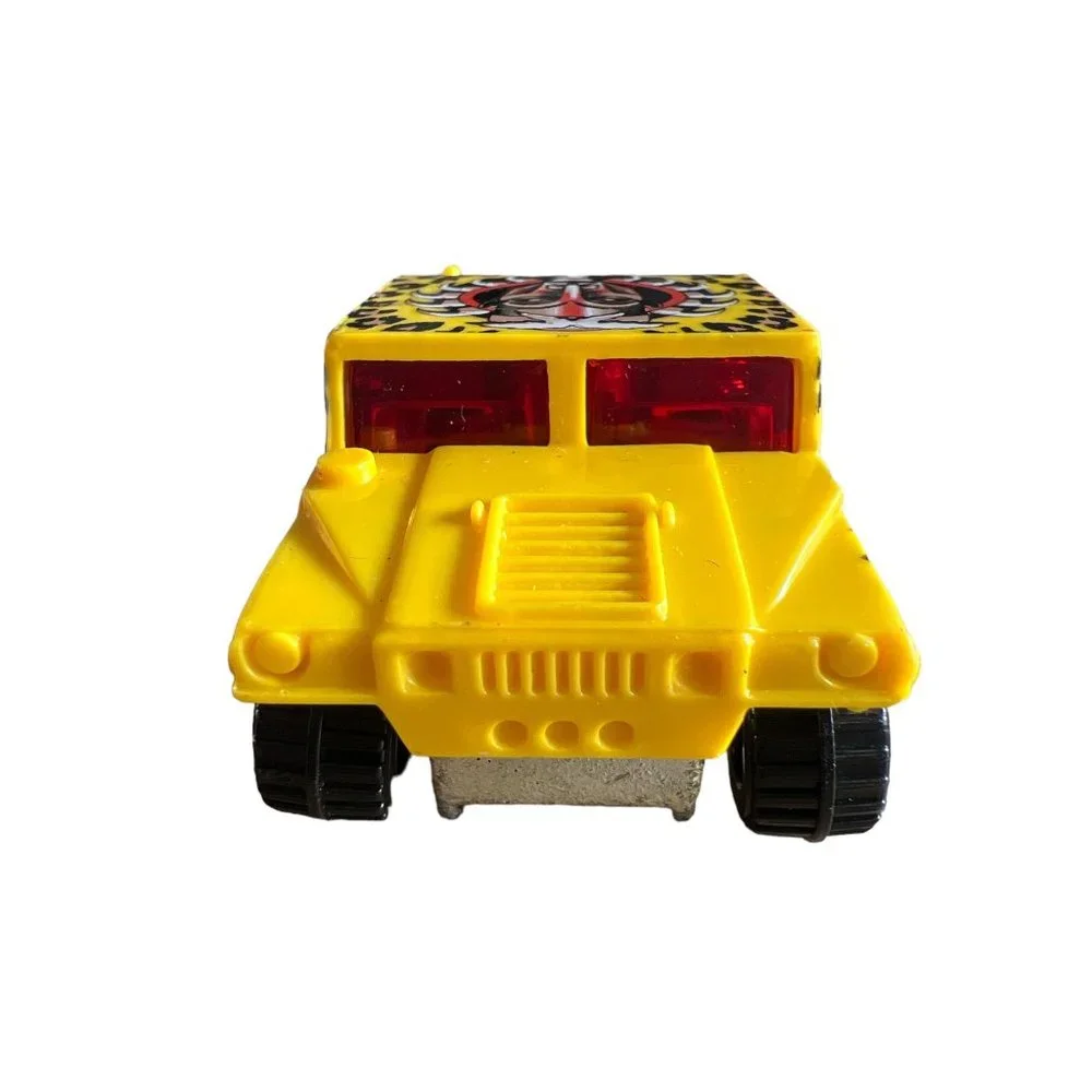Hot‎ Wheels Leopard Safari AM General Corp Yellow Humvee Dated From 2004